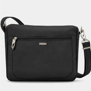 Travelon Anti-Theft Classic Small East-West Crossbody Bag - Black